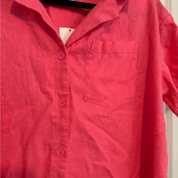 A New Day button down pink top multiple sizes NWT - Picture 3 of 5
